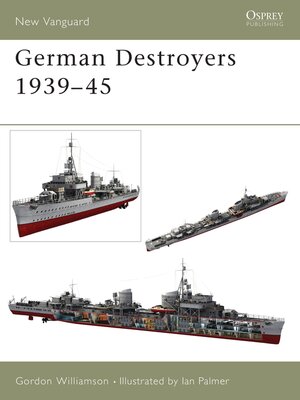 cover image of German Destroyers 1939&#8211;45